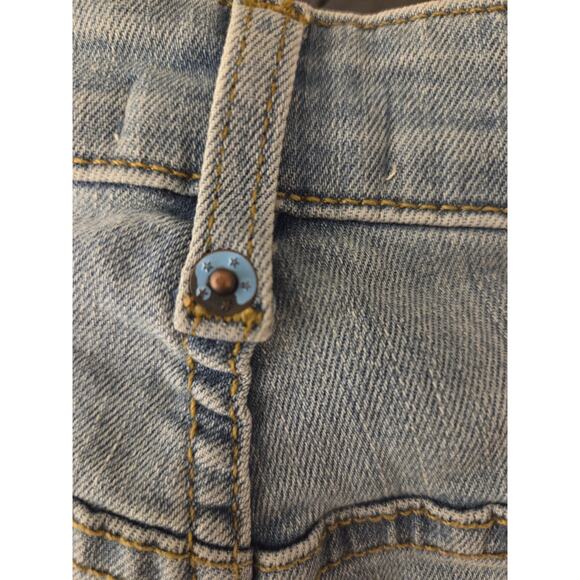 Edyson Valentino Wide Leg Jeans Womens 30 High Rise Light Wash Stretch NWT - Picture 6 of 12